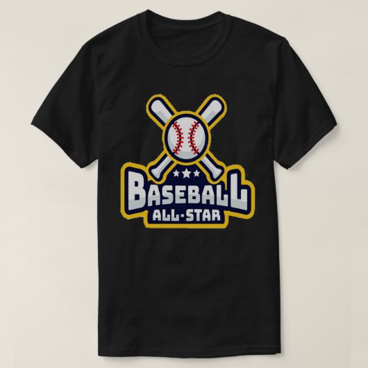 ベースボールオールスター Tシャツ (デザイン正面)