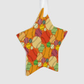 ベースボールカラフルパターン オーナメント (正面)