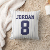 ベースボールジャージーとナンバーズ クッション (ブランケット)