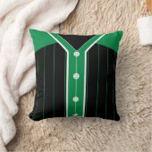 ベースボールジャージー名&ナンバーテンプレート枕 クッション (ブランケット)