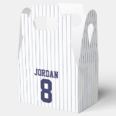 ベースボールジャージー – スポーツテーマ誕生日パーティー フェイバーボックス (オープン)