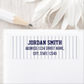 ベースボールジャージー – スポーツテーマ誕生日パーティー ラベル (インサイチュ)