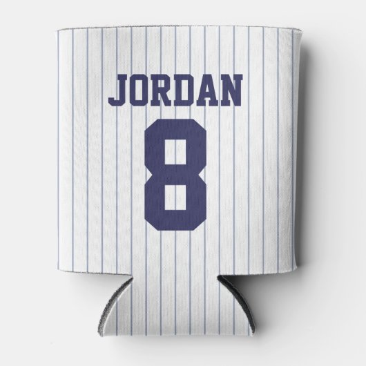 ベースボールジャージー – スポーツテーマ誕生日パーティー 缶クーラー (正面)