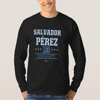 ベースボールスターサルバドールPerezカンザスシティMLBPA Tシャツ