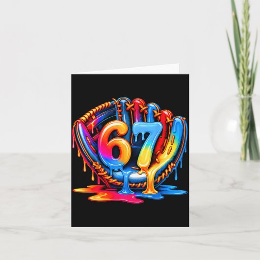 ベースボールドリップアイスクリーム 67 ベースボール ライフスタイル 101 カード (正面)