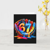 ベースボールドリップアイスクリーム 67 ベースボール ライフスタイル 101 カード (黄色い花)