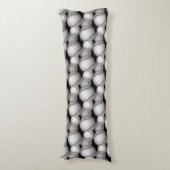 ベースボールパターン ボディピロー (正面縦)