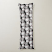 ベースボールパターン ボディピロー (裏面 (縦))