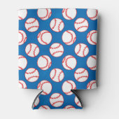 ベースボールパターン 缶クーラー (正面)