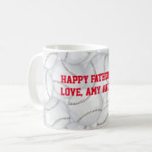 ベースボールファーザーズデイマグ コーヒーマグカップ (正面左)