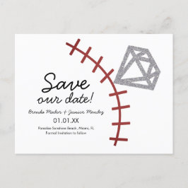 ベースボールホームランダイヤモンドジェムセーブ 案内ポストカード