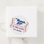 ベースボールボーイ誕生日メッセージカード フェイバータグ (インサイチュ)