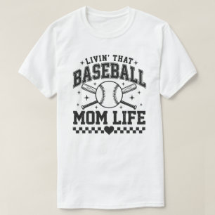 ベースボールママライフ Tシャツ