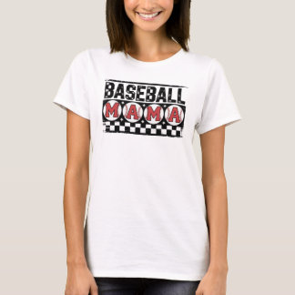 ベースボールママTシャツデザイン Tシャツ