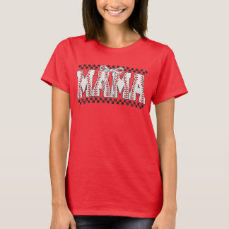 ベースボールママTシャツ - 試合日グラフィックT Tシャツ