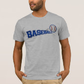 ベースボールメンズベーシックBella Canvas Tシャツ (正面)