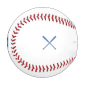 ベースボールリーグパーソナライズされた 野球ボール (正面左)