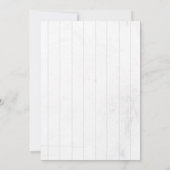 ベースボールルーキーボーイズ誕生日サンキューカード 招待状 (裏面)