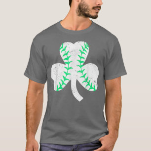 ベースボールレプレチャンシャンロックSt patricks dayメンズB Tシャツ