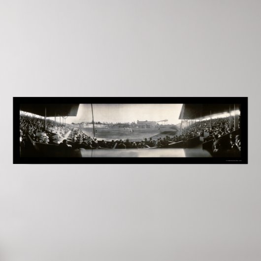ベースボールワシントンパーク写真1911 ポスター (正面)