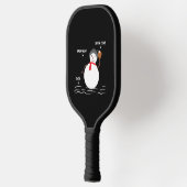 ベースボール愛好家のための野球デザイン ピックルボールラケット (左)