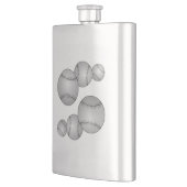 ベースボール3個 フラスク (左)