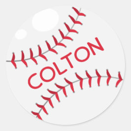 ベースボール クラシック ラウンド ステッカー