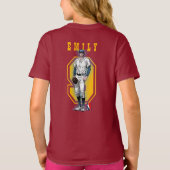 ベースボール スターズ & ストライプス (Dモード) | キッズ Tシャツ (裏面)