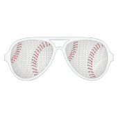 ベースボール |スポーツファン アビエーターサングラス (正面)