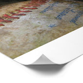 ベースボール ポスター (角)