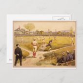 ベースボール ポストカード (正面/裏面)