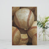 ベースボール 便箋 (スタンド正面)