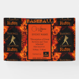 ベースボール 横断幕