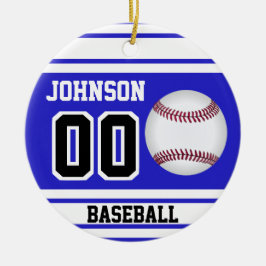 ベースボール |独自の作成 セラミックオーナメント