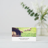 ベースボールonフィールド、野球選手、コーチ 名刺 (スタンド正面)