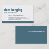 ベースラインパネルの石板の名刺 名刺 (正面/裏面)