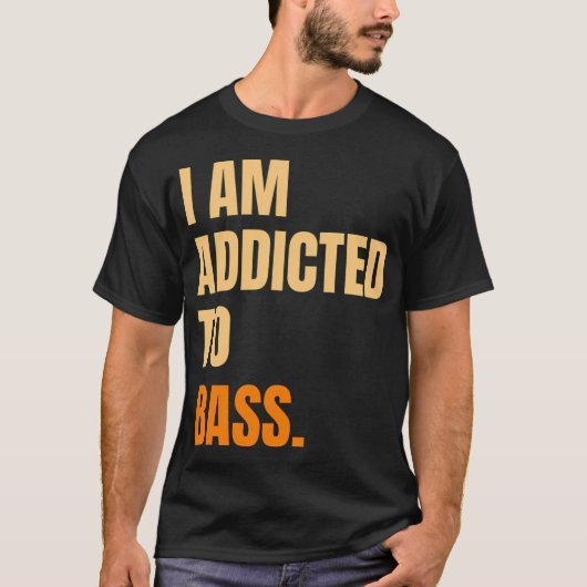 ベース中毒 Tシャツ (正面)