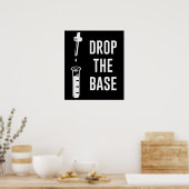 ベース化学ベースを落とす ポスター (キッチン)