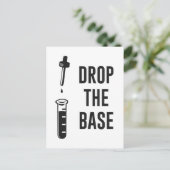 ベース化学ベースを落とす ポストカード (スタンド正面)