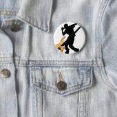 ベース奏者のスワッグ 缶バッジ (インサイチュ)