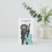 ベース奏者の名刺 名刺 (スタンド正面)