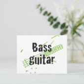 ベース奏者 ポストカード (スタンド正面)