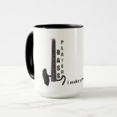 ベース奏者 マグカップ (正面左)