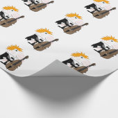 ベース奏者 ラッピングペーパー (角)