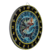 ベース愛好家の完璧なダーツボードフュージョン ダーツボード (正面左)