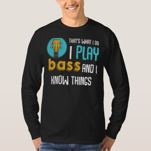 ベース楽器ギタ遊ーもそう Tシャツ (正面)