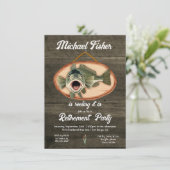 ベース魚釣りおもしろいリタイアリタイアリーンイン 招待状 (スタンド正面)