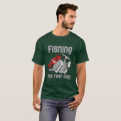 ベース魚釣りザリールディール Tシャツ (正面フル)