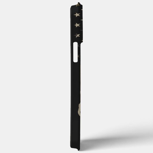 ベース魚釣りフィッシャーマン迷彩柄フラッグボートムランド迷彩柄 Case-Mate iPhoneケース (裏面 / 右)