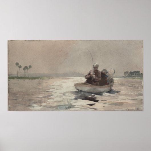 ベース魚釣りフロリダ ポスター (正面)